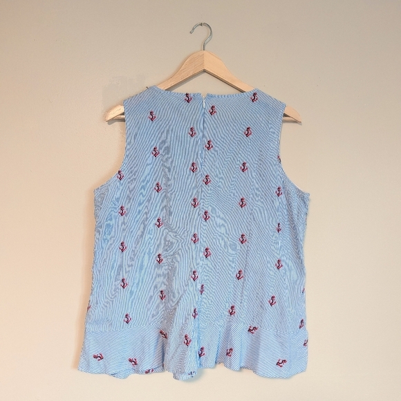 Tommy Hilfiger Striped Anchor Top - Picture 4 of 5